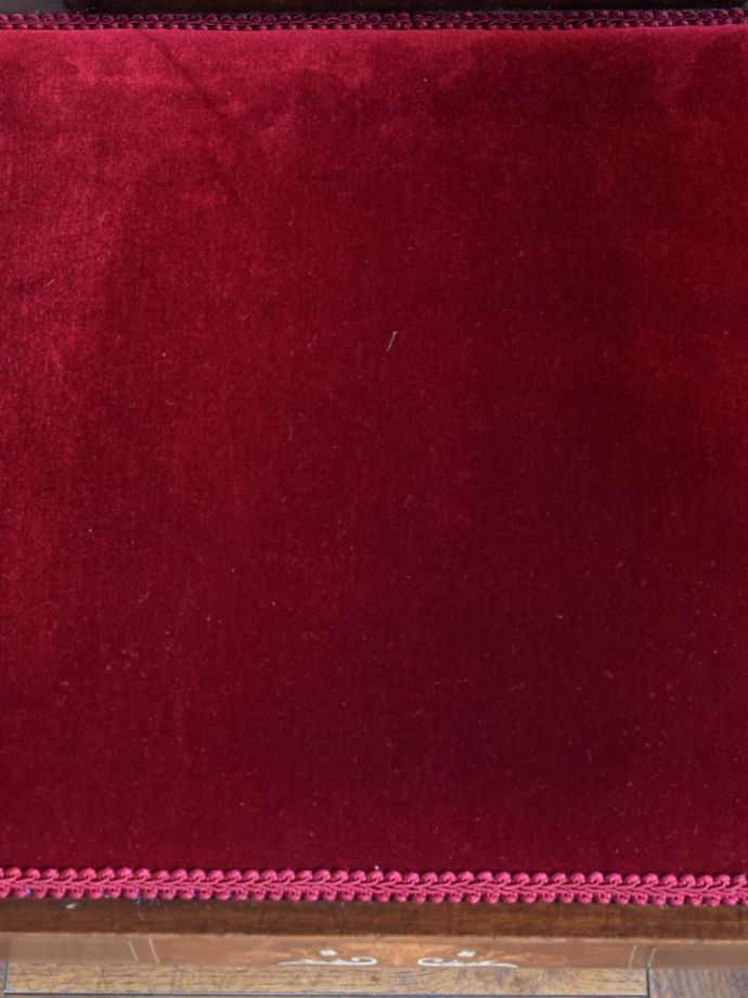 サロンチェアの座面の生地