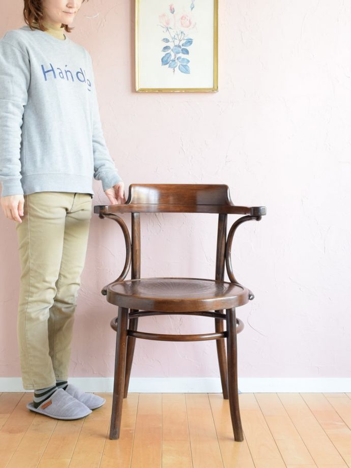 英国アンティークのベントウッドチェア