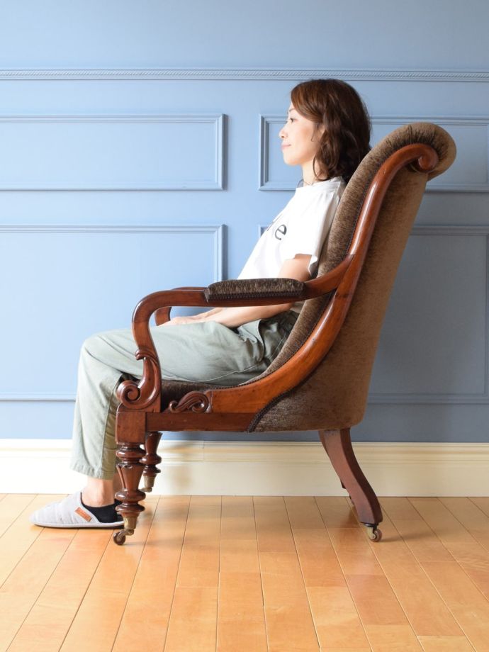 パーソナルチェアの掛け心地