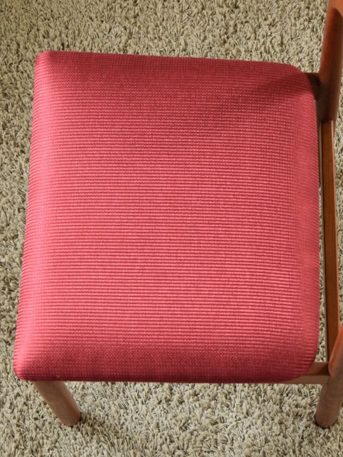 ビンテージチェアの座面