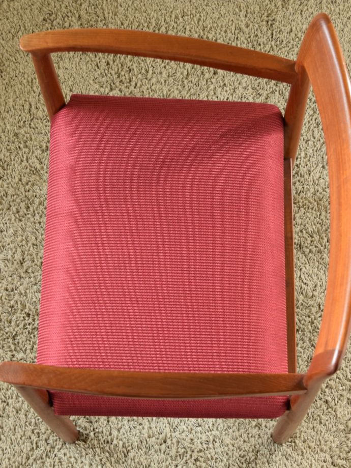 ビンテージチェアの座面