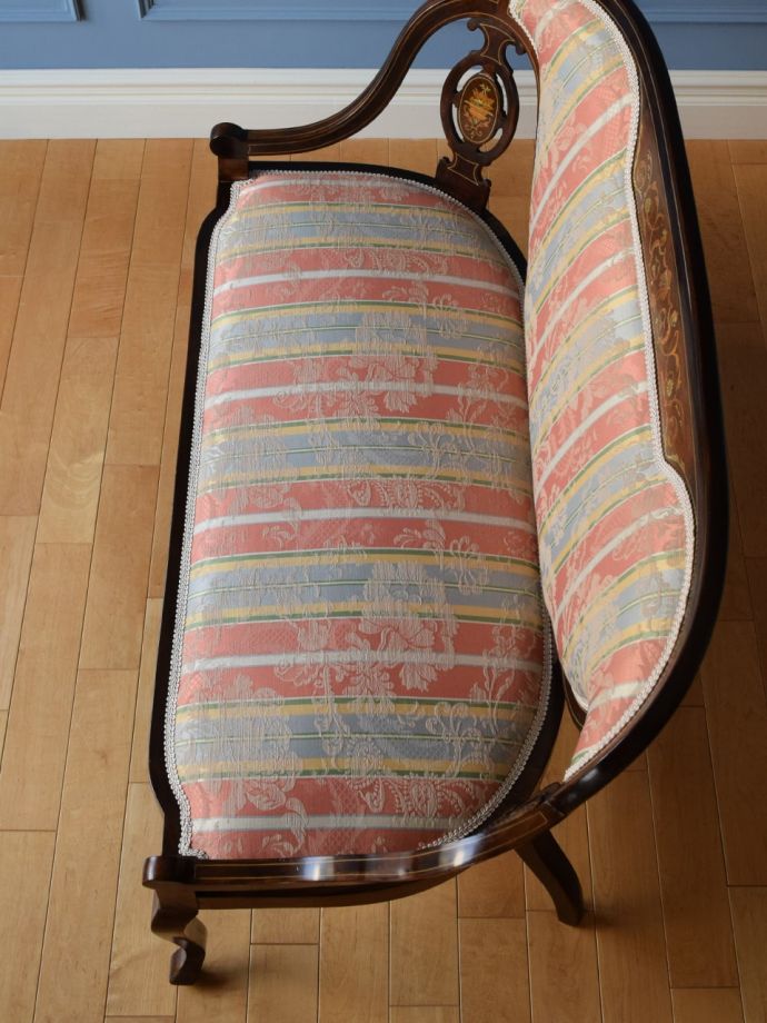 アンティークソファの座面