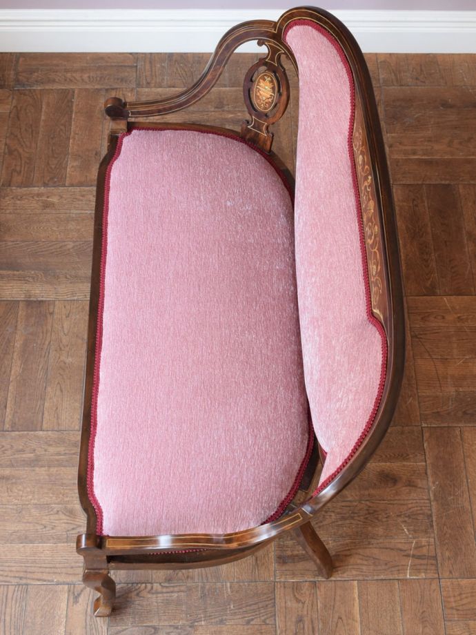 アンティークソファの座面