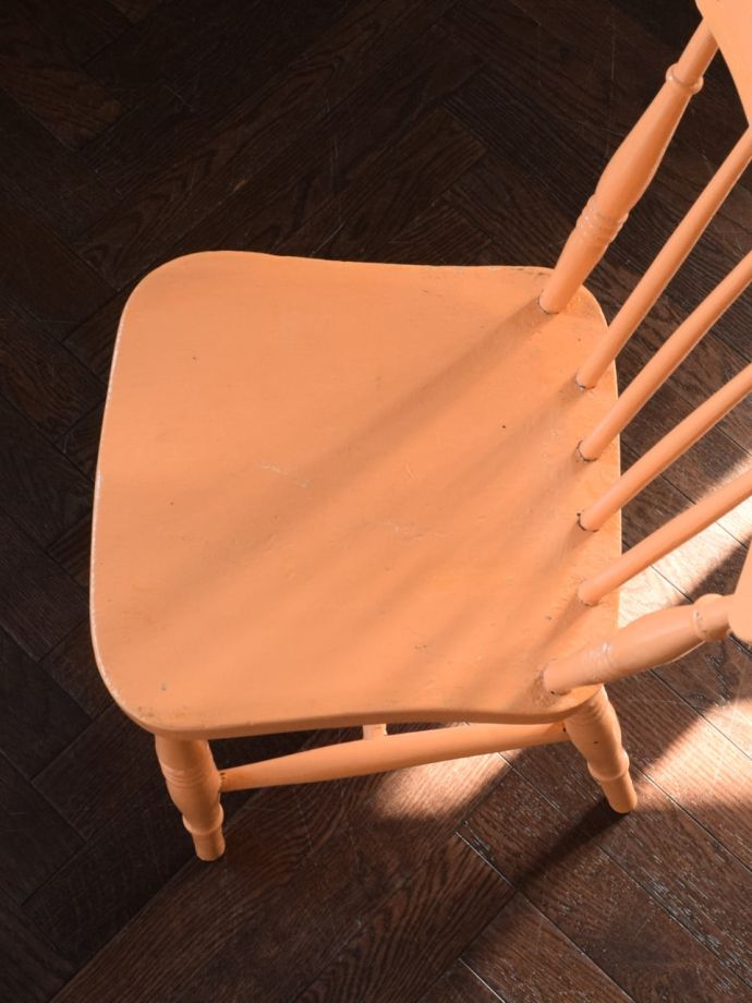 アンティークの椅子の座面