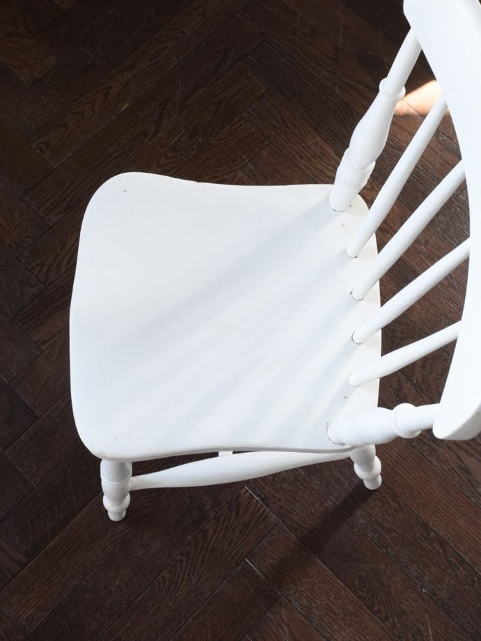 アンティークの椅子の座面