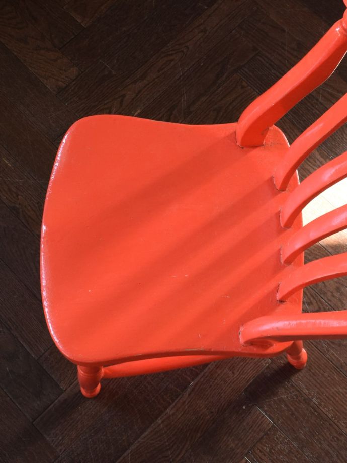 アンティークの椅子の座面