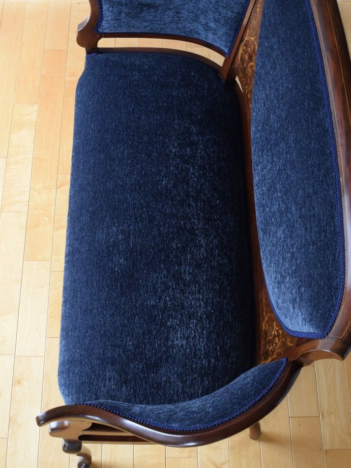 アンティークソファの座面