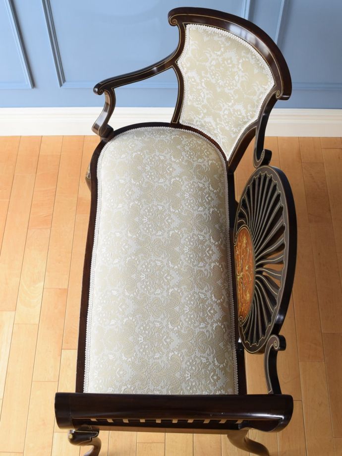 アンティークソファの座面