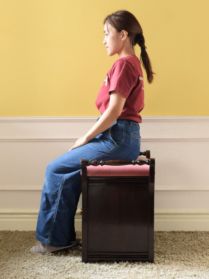 ピアノスツールの掛け心地