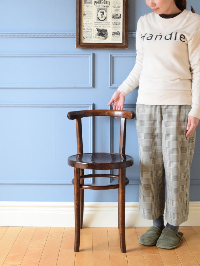 英国アンティークのベントウッドチェア