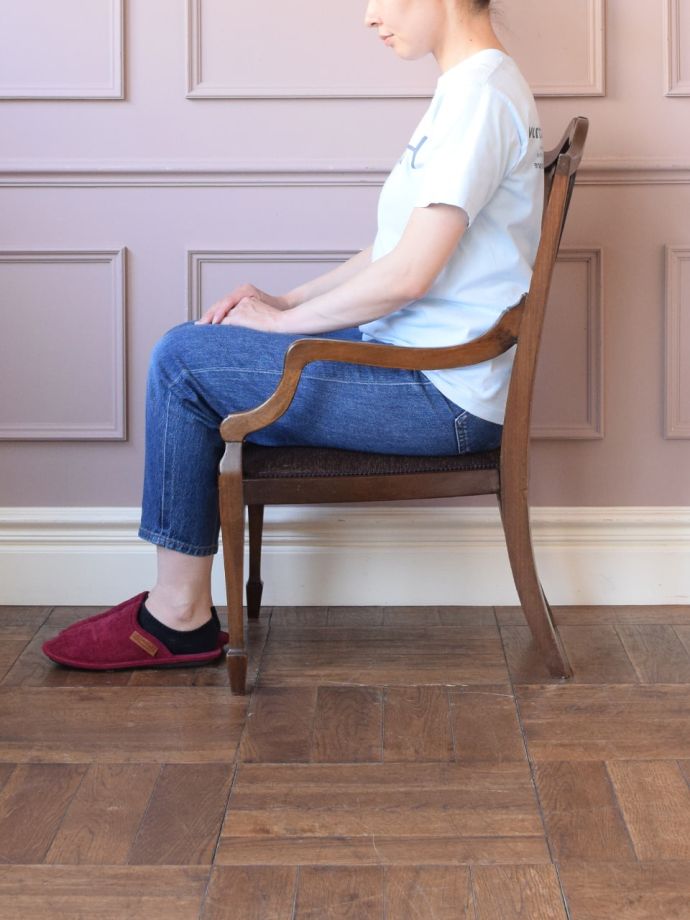 サロンチェアの掛け心地