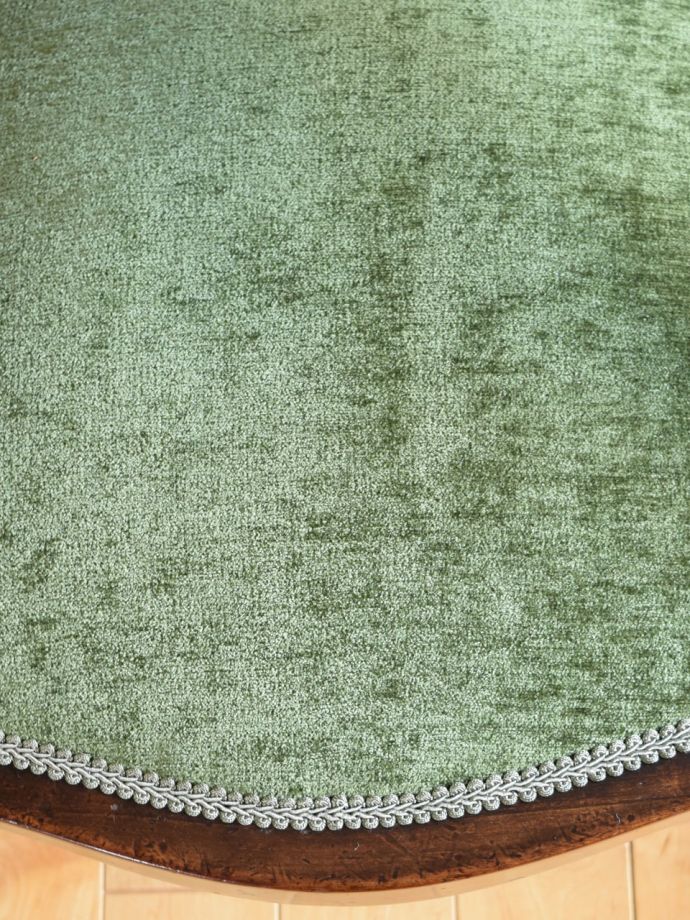 サロンチェアの座面の生地