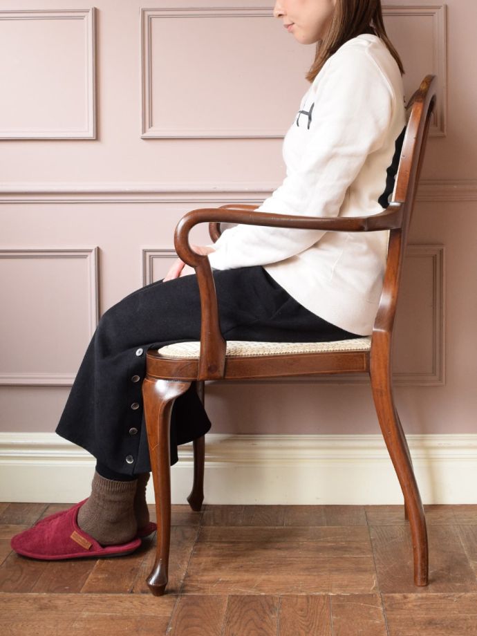 サロンチェアの掛け心地