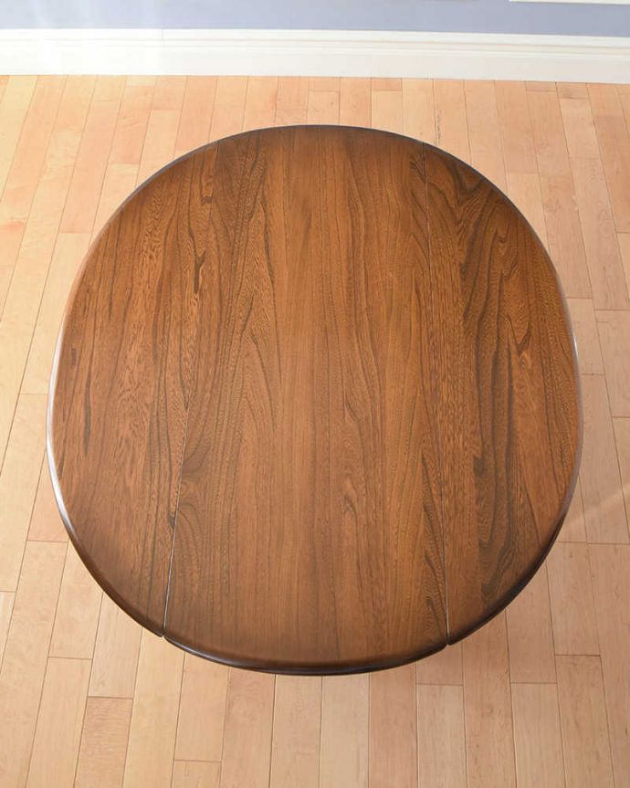 アーコールの家具　アンティーク家具　アーコールのアンティーク家具、伸張式のコーヒーテーブル（ゲートレッグテーブル）。天板の修復には自信があります。(k-1908-f)