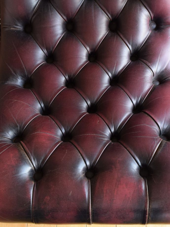 チェスターフィールドの座面