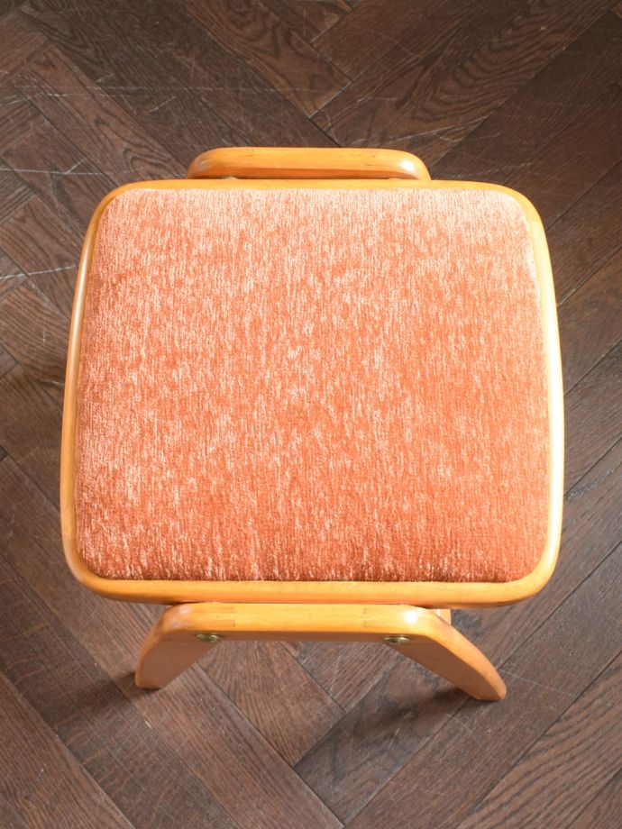 アンティークスツールの座面