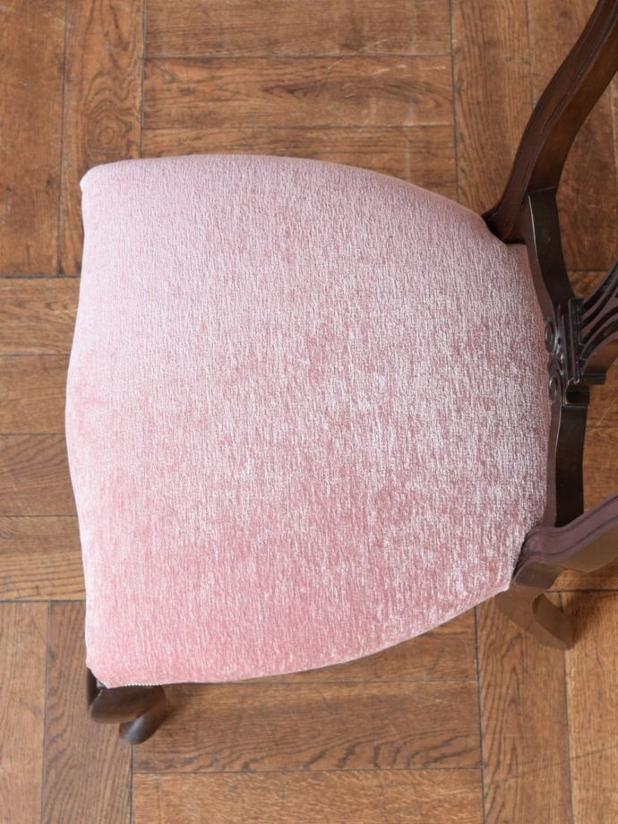 アンティークの椅子の座面