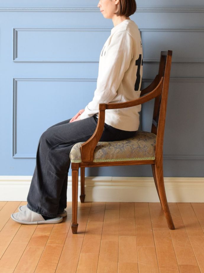 サロンチェアの掛け心地