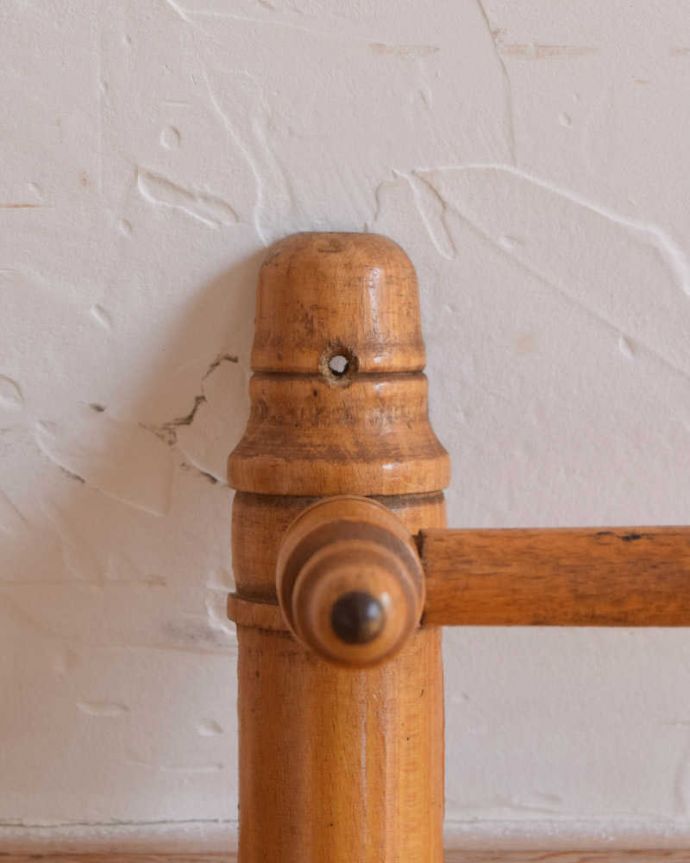 タオルハンガー アンティーク家具 イギリスのアンティーク雑貨、バンブーのタオルレイル(タオルハンガー)。壁に取り付け出来ます。(k-2120-f)