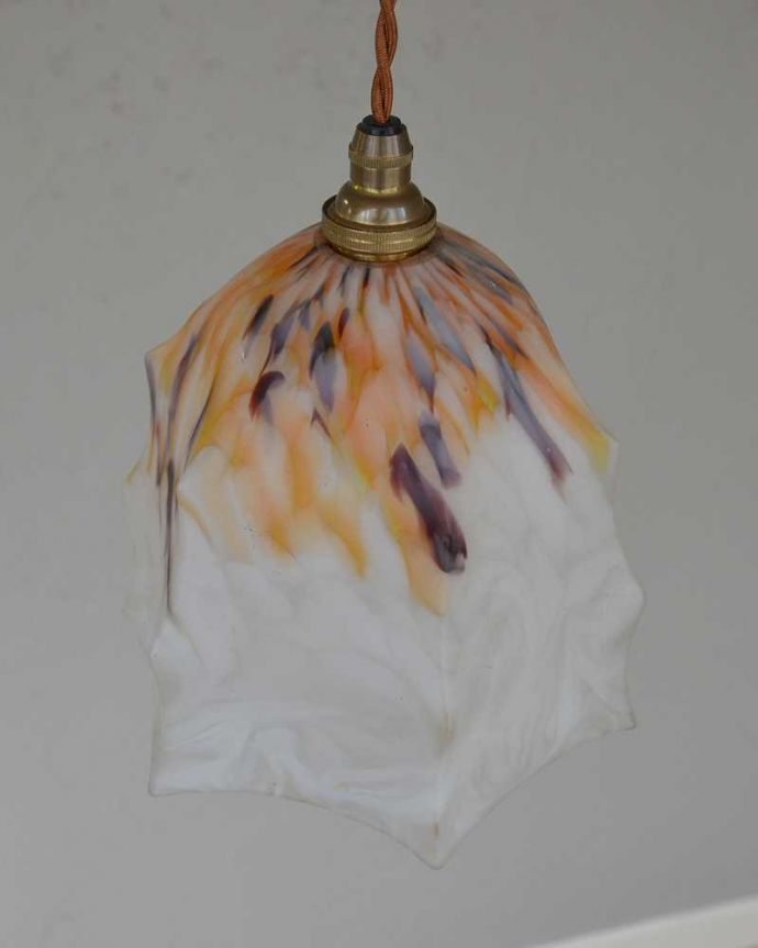 ペンダントライト　照明・ライティング　モダンでお洒落なアンティークペンダントライト（コード・シャンデリア電球・ギャラリーなし）。。(k-2167-z)