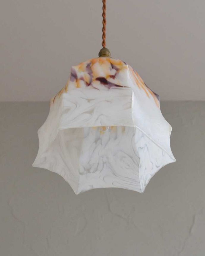 ペンダントライト　照明・ライティング　モダンでお洒落なアンティークペンダントライト（コード・シャンデリア電球・ギャラリーなし）。。(k-2167-z)