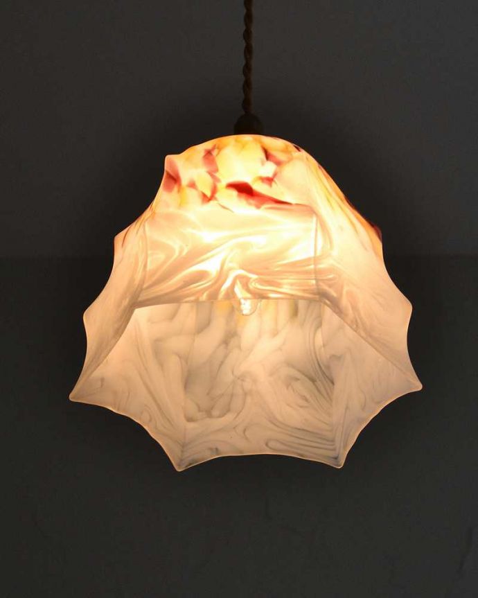 ペンダントライト　照明・ライティング　モダンでお洒落なアンティークペンダントライト（コード・シャンデリア電球・ギャラリーなし）。。(k-2167-z)