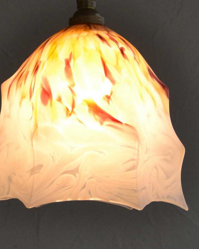 ペンダントライト　照明・ライティング　モダンでお洒落なアンティークペンダントライト（コード・シャンデリア電球・ギャラリーなし）。。(k-2167-z)