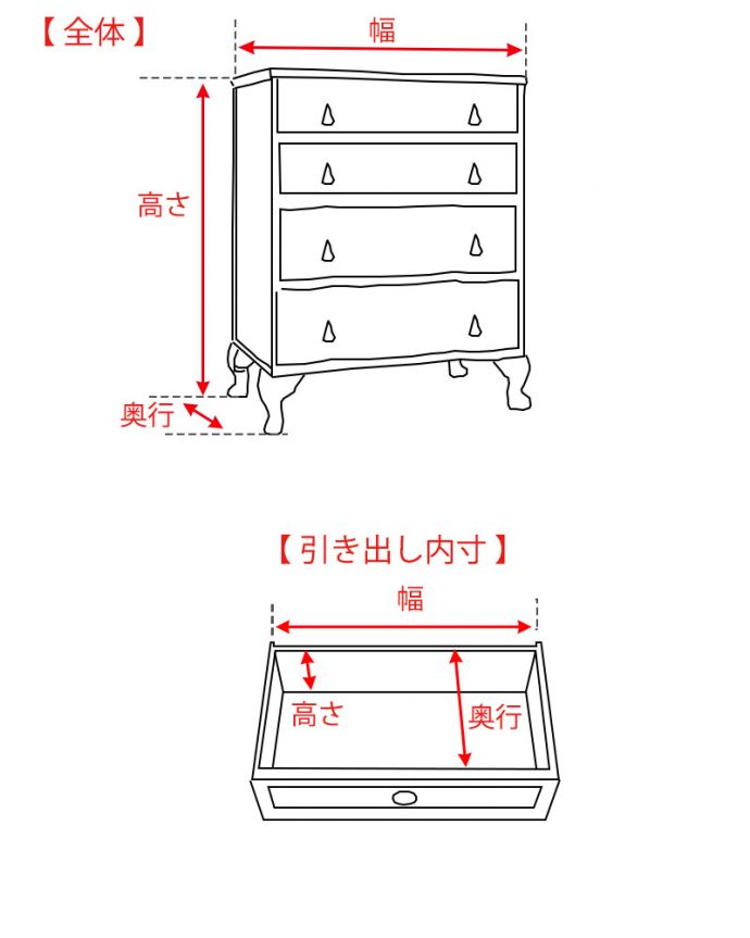アンティークのチェスト　アンティーク家具　アンティークの英国家具、引き出しが沢山付いたベッドサイドチェスト。。(k-1813-f)