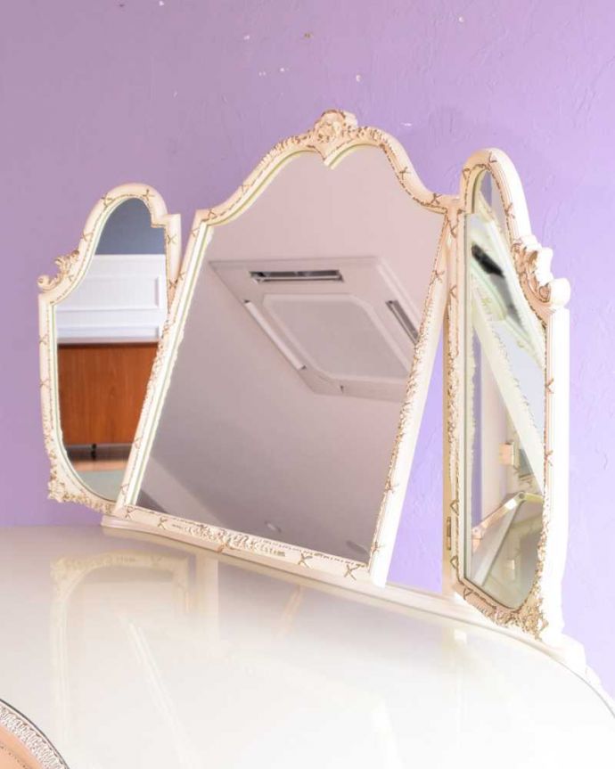 アンティークの鏡