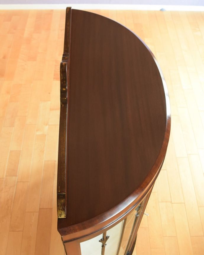 アンティークショーケースの天板