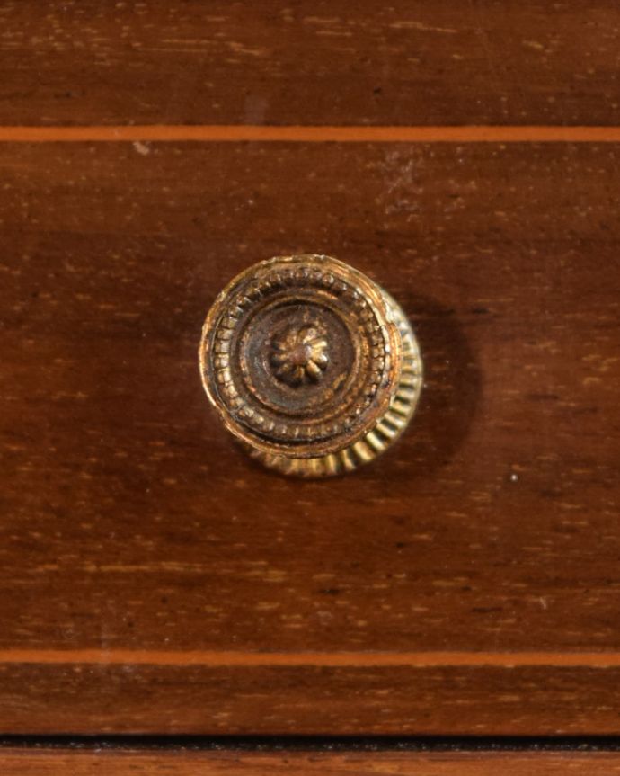 アンティークデスクの取っ手