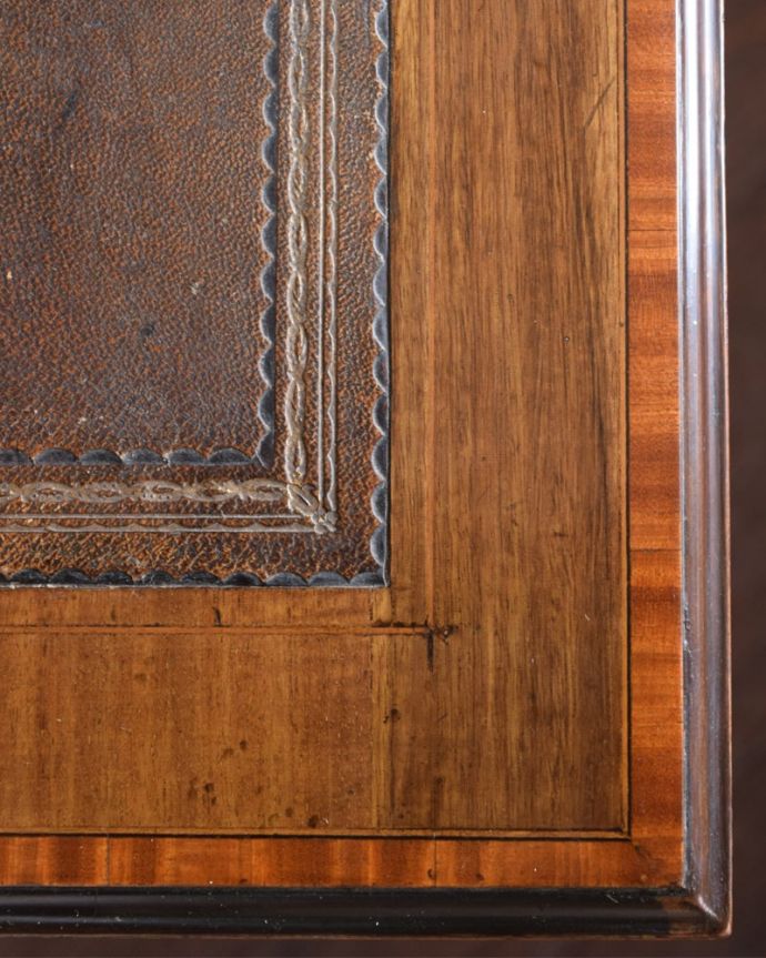 アンティークデスクの天板