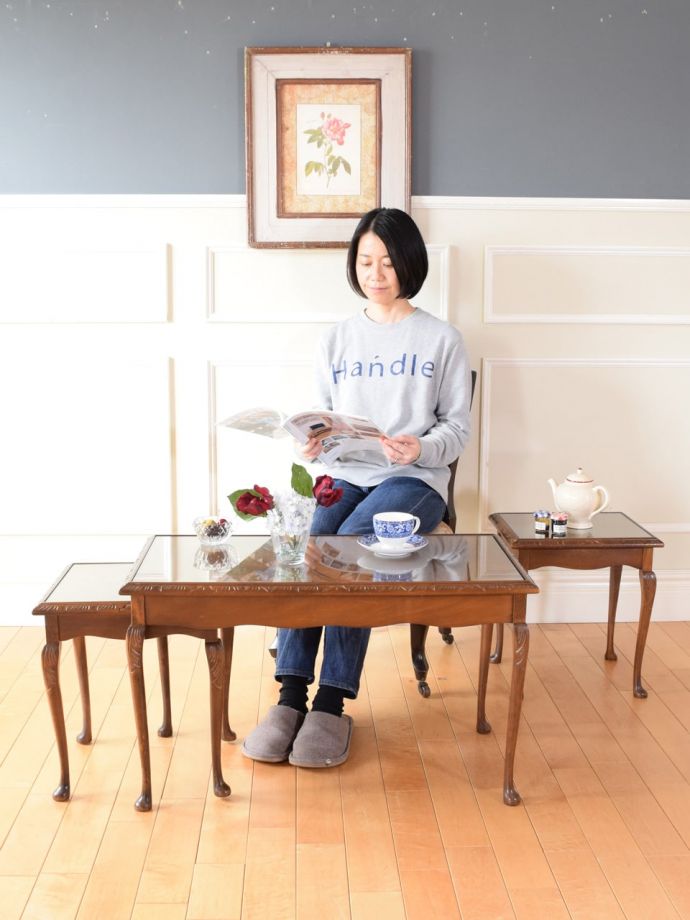 おしゃれなネストテーブル