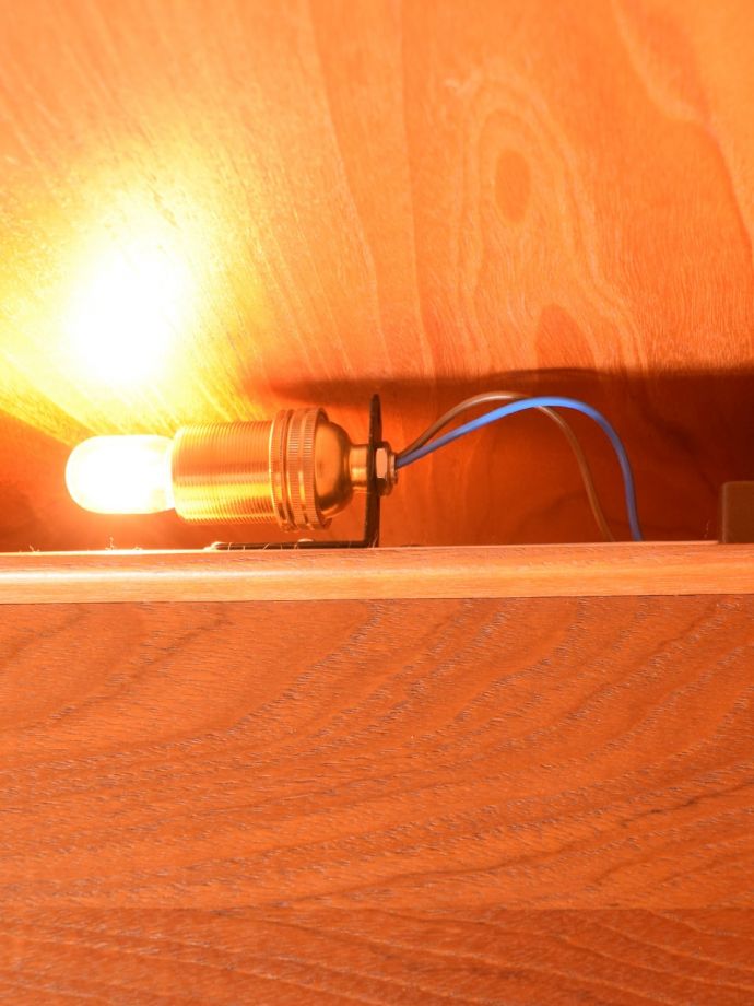 ビューロー アンティーク家具 アンティーク G-planウォールユニット 電球 (k-2889-f)