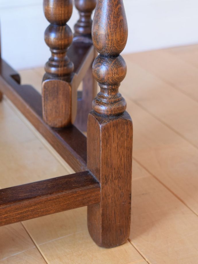 伸長式テーブルの脚