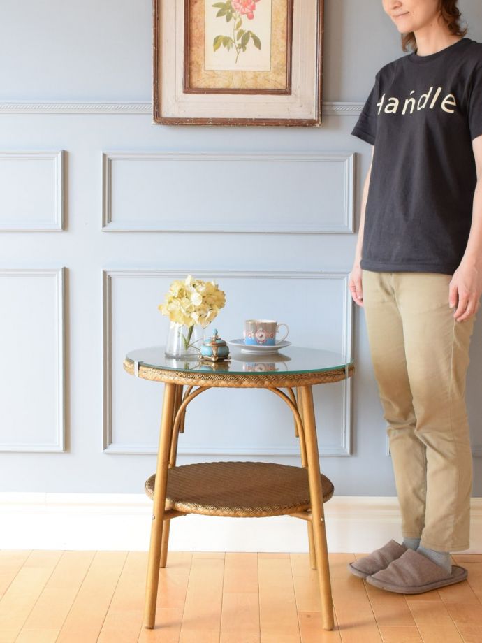 アンティークのロイドルームテーブル