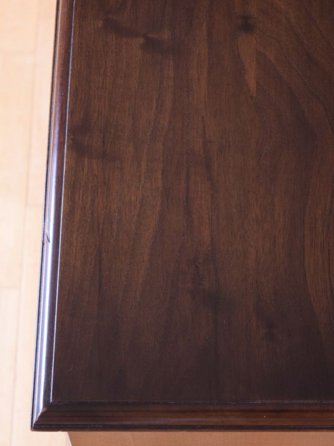 コンソールテーブルの木目