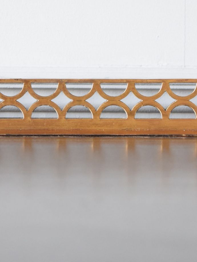 アンティークデスクの装飾