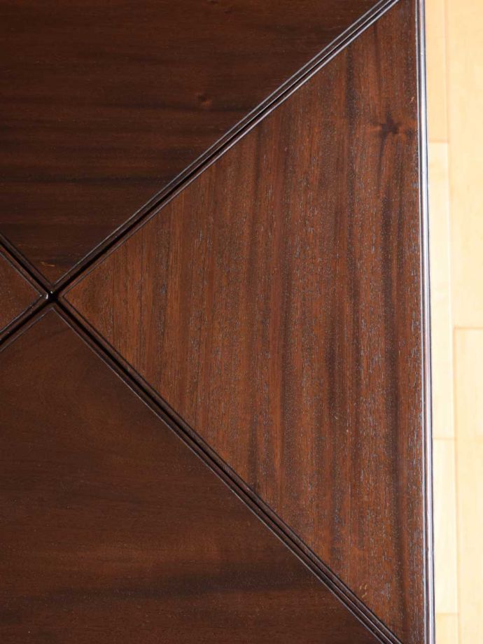 閉じたときのテーブルの天板