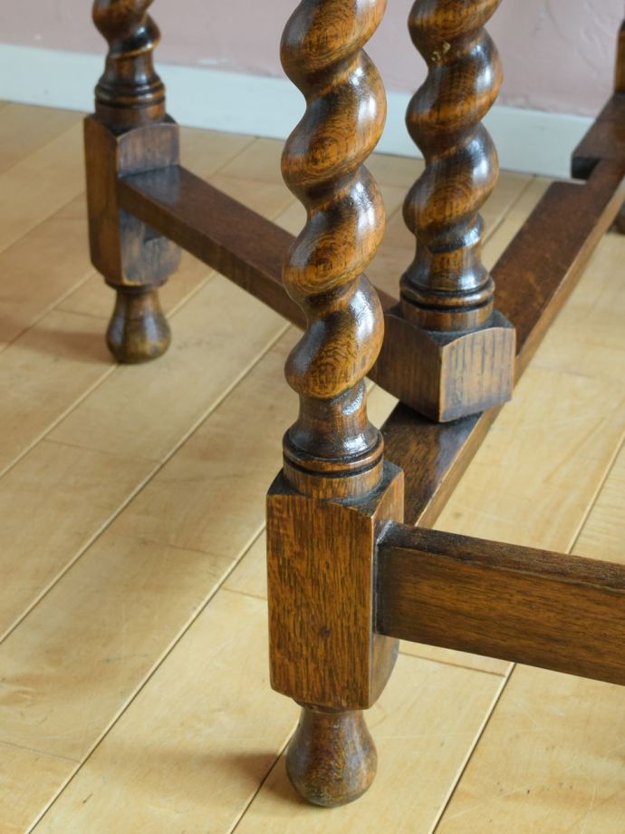 伸長式テーブルの脚