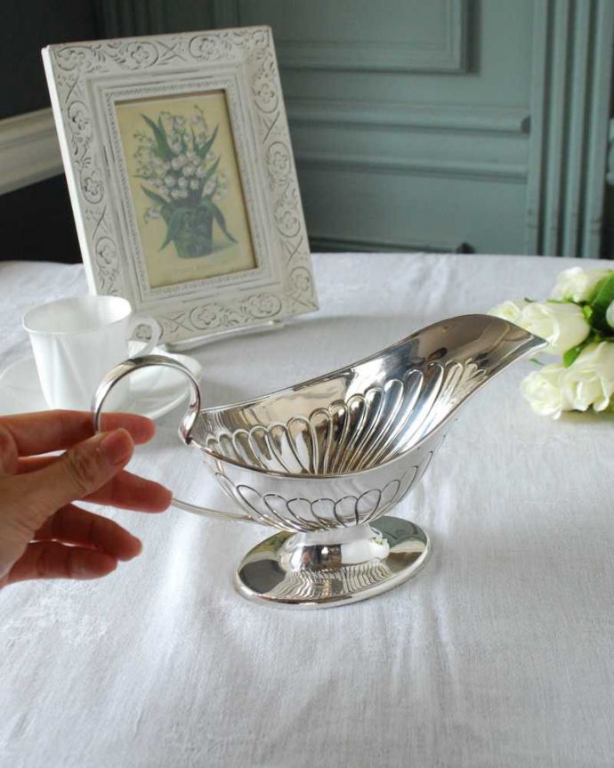 英国アンティークの銀製品