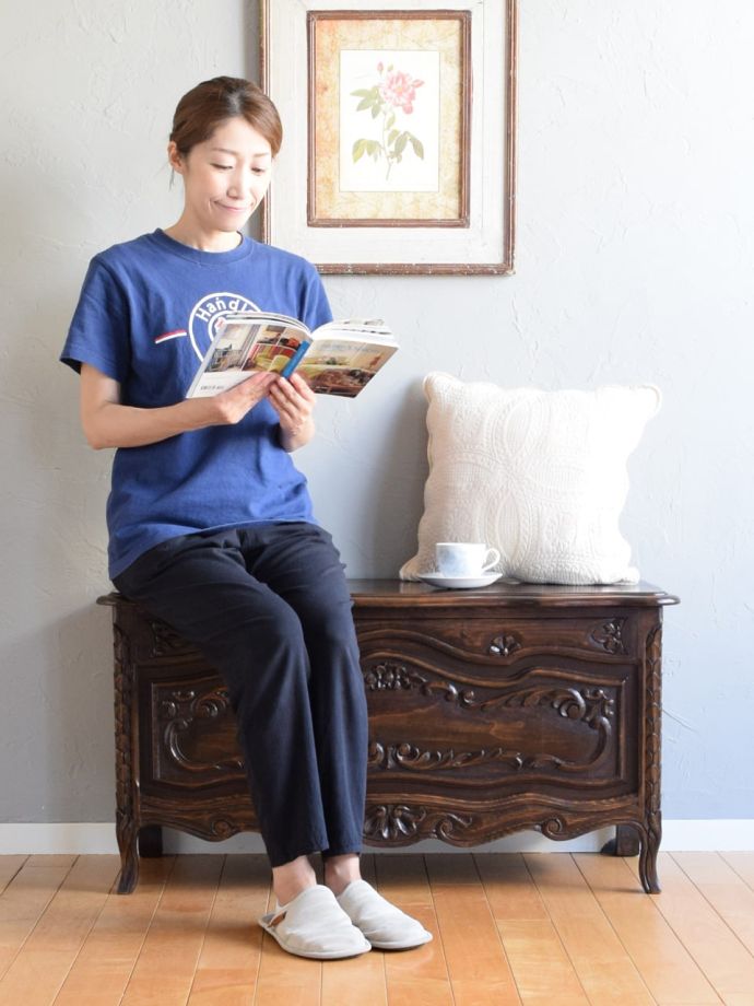 おしゃれな収納家具のコファ