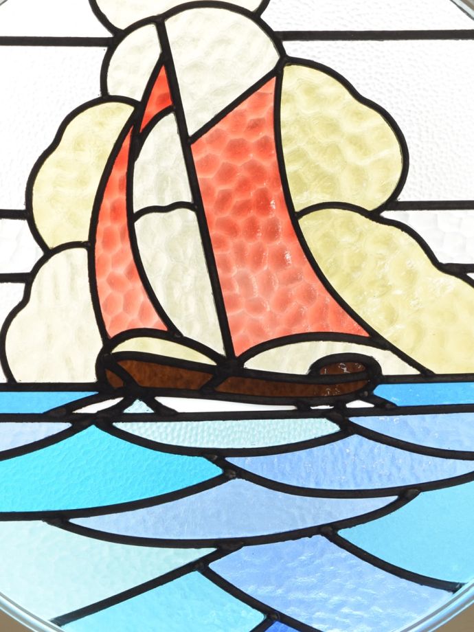 アンティークのステンドグラス