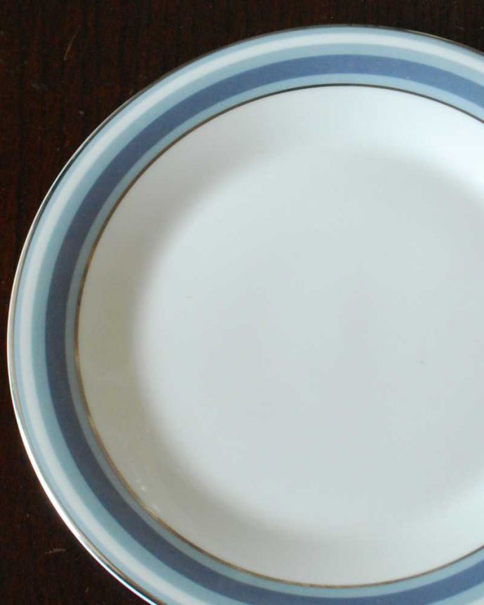 アンティーク 陶磁器の雑貨　アンティーク雑貨　スモーキーな色が可愛いロイヤルドルトン（East Brook）のアンティークのプレート。飾って使って楽しむ小さなアンティークアンティークでしか手に入れることが出来ない美しい模様のプレート。(k-3552-z-3)