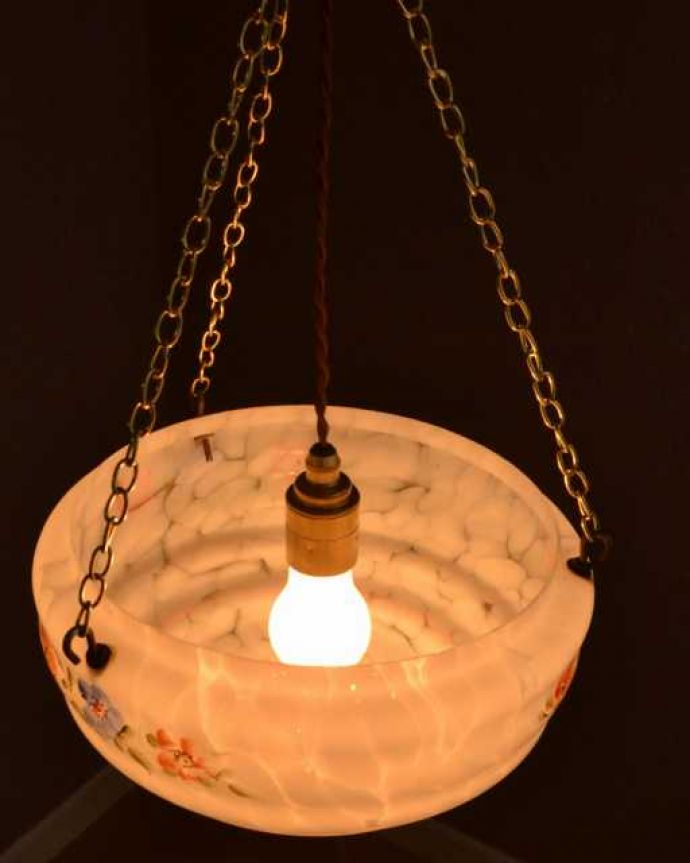 LED電球対応のアンティーク照明