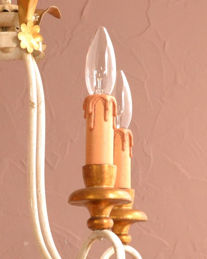 LED電球対応のアンティーク照明