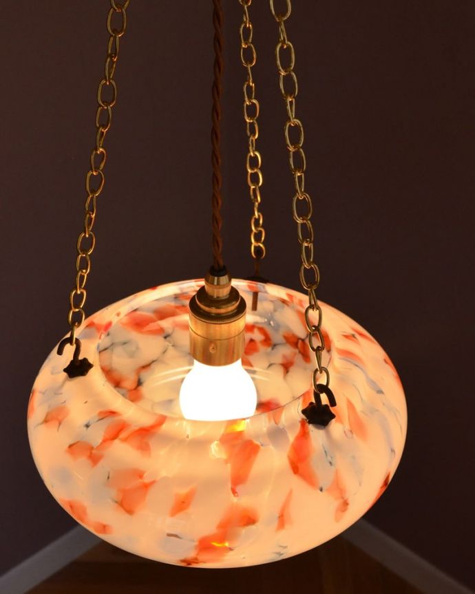 LED電球対応のアンティーク照明