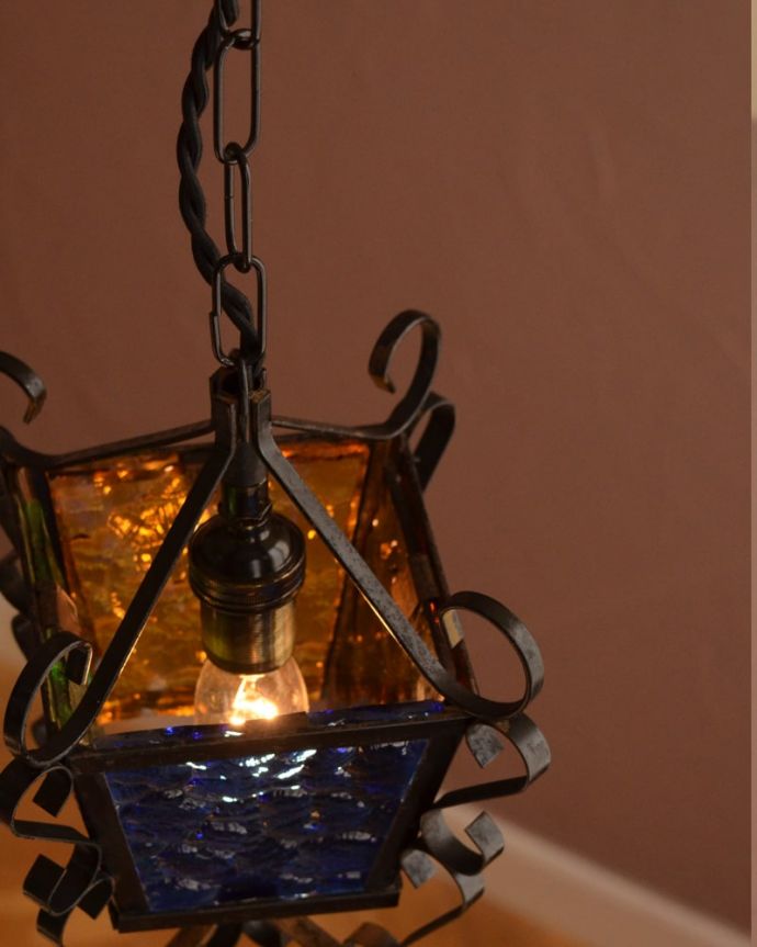 LED電球対応のアンティーク照明