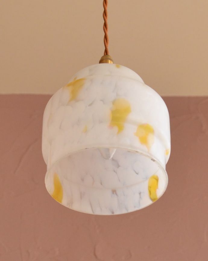 照明・ライティング　アンティーク シェード　(k-4189-z)