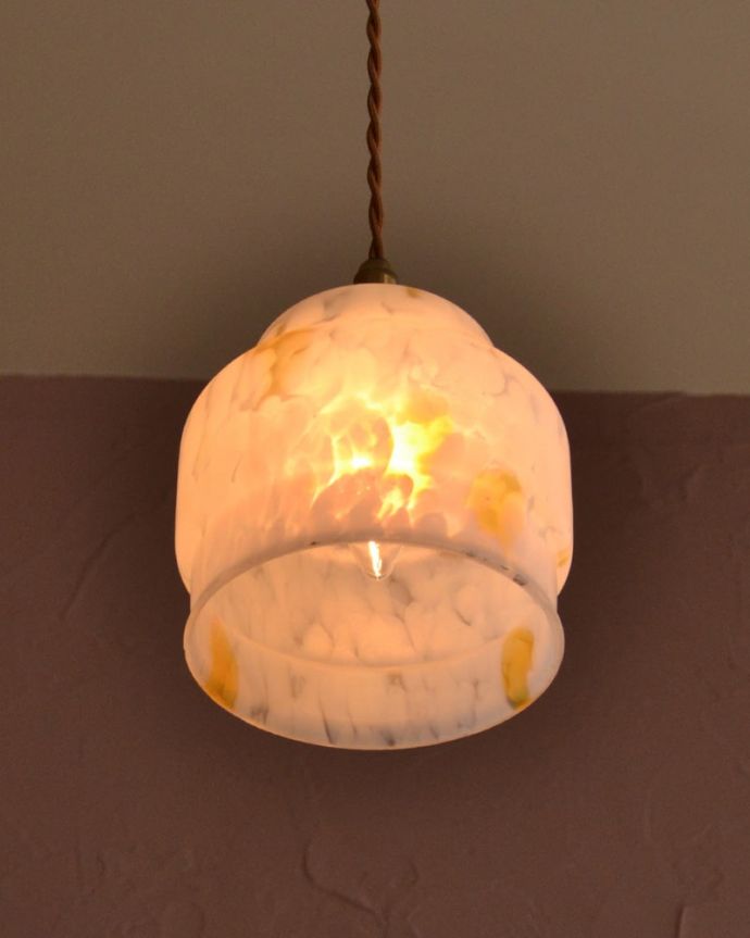 照明・ライティング　アンティーク シェード　(k-4189-z)